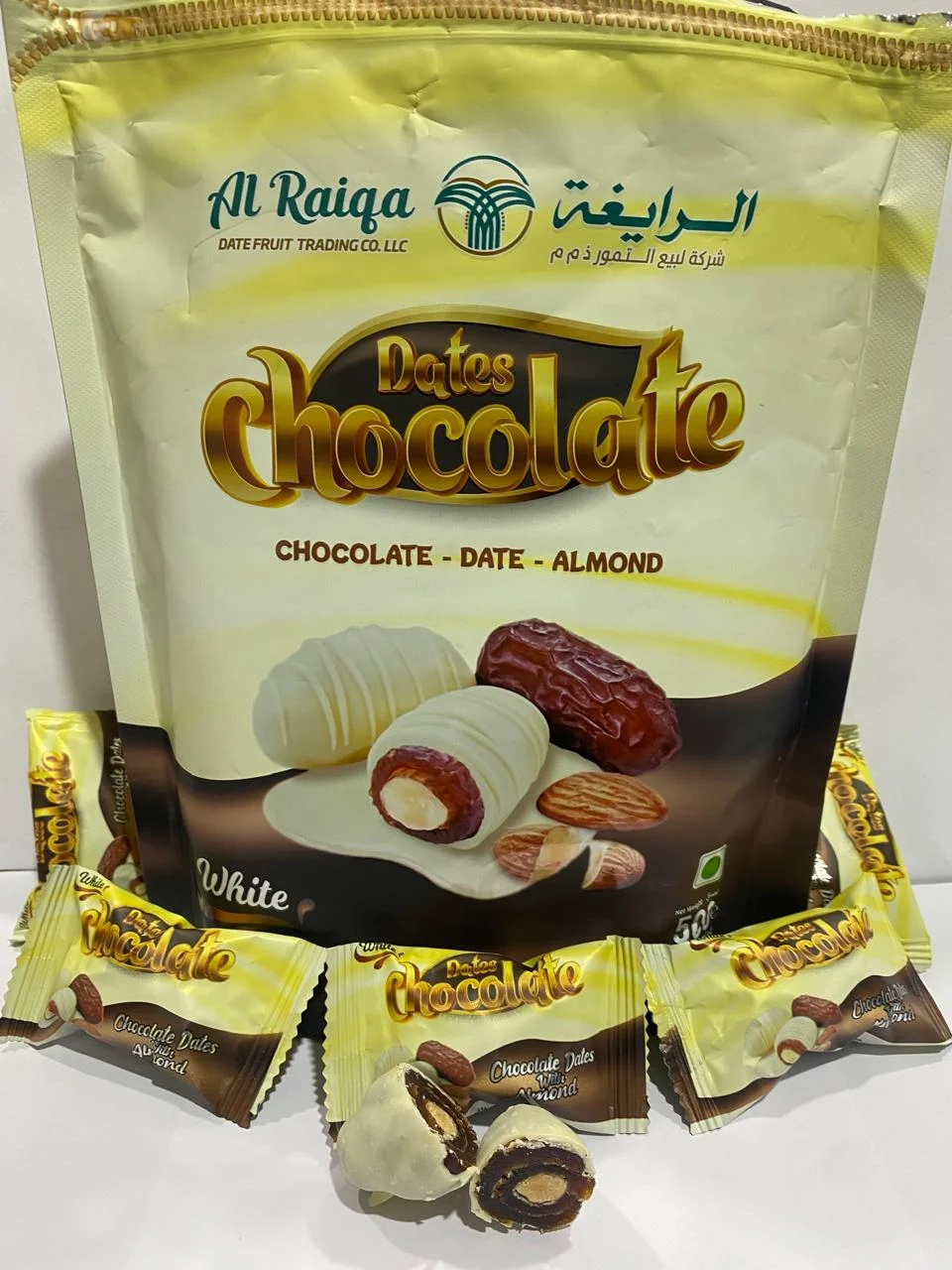 Chocolate Dates Al-Raiqa 5kg Premium Chocolate Coated Dates