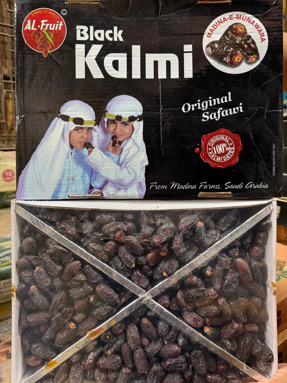 Al-Fruit Kalmi Dates 5kg Carton